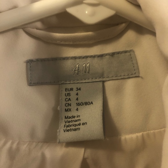 H&M off-white jacket - Picture 2 of 2
